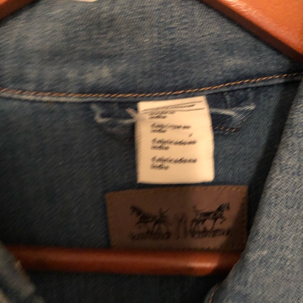 NWT denim levis petite jacket - Picture 6 of 7